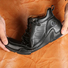Lade das Bild in den Galerie-Viewer, FussFit – Ergonomische & rutschfeste Barfußschuhe aus Leder | Natürlicher Komfort & Grip