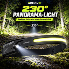 Lade das Bild in den Galerie-Viewer, PROFI 350 – 2-in-1-LED-Stirnlampe