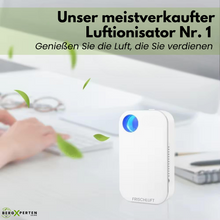 Lade das Bild in den Galerie-Viewer, FrischLuft Pro - Luftreiniger - wirksam gegen Allergene, Pollen, Staub, Reizhusten, Viren und Bakterien