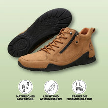 Lade das Bild in den Galerie-Viewer, FussFit – Ergonomische & rutschfeste Barfußschuhe aus Leder | Natürlicher Komfort & Grip