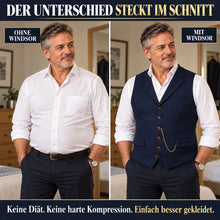 Lade das Bild in den Galerie-Viewer, Windsor FormFit – formende Komfortweste für Herren | Elegant & ultrabequem