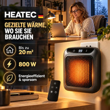 Lade das Bild in den Galerie-Viewer, HEATEC - energiesparende tragbare Komfortheizung mit hoher Heizleistung & Sicherheitssystem ohne Installation | Bis 20 m²