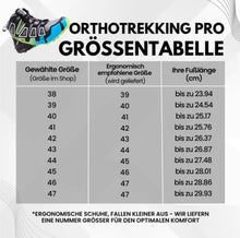 Lade das Bild in den Galerie-Viewer, OrthoTrekking Pro - ergonomische & schmerzlindernde Trekking u.-Wanderschuhe