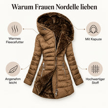 Lade das Bild in den Galerie-Viewer, Nordelle – der kuschelwarme Damen-Mantel