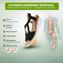 Lade das Bild in den Galerie-Viewer, OrthoStella - ergonomische schmerzlindernde Sandalen für Damen