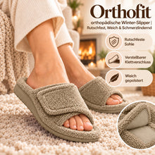 Lade das Bild in den Galerie-Viewer, Orthofit - orthopädische Winter-Slipper | Rutschfest, Weich & Schmerzlindernd