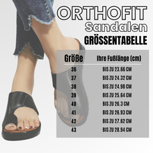 Lade das Bild in den Galerie-Viewer, Orthofit Ortho - Bequeme Sandalen | Ergonomische Unterstützung