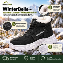Lade das Bild in den Galerie-Viewer, WinterBelle – Warme Damen-Wintersneaker | Rutschfest & Schmerzlindern