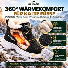 Lade das Bild in den Galerie-Viewer, WinterBelle – Warme Damen-Wintersneaker | Rutschfest & Schmerzlindern
