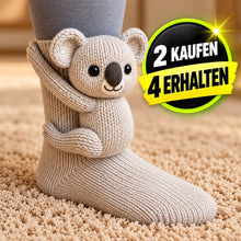 Lade das Bild in den Galerie-Viewer, HUGGY Socken – Nie mehr kalte Füße nur noch HUGGY - Einheitsgröße-Unisex | Handgefertigt