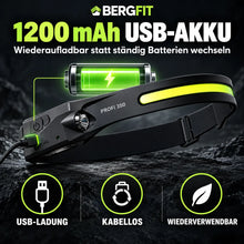 Lade das Bild in den Galerie-Viewer, PROFI 350 – 2-in-1-LED-Stirnlampe
