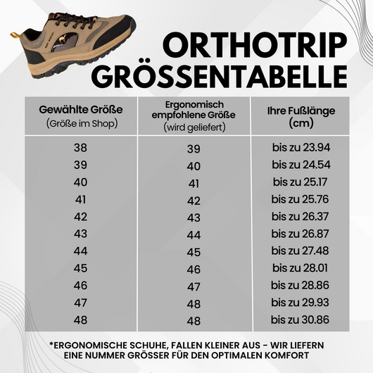 OrthoTrip - Schmerzlindernde Komfort-Schuhe  Rutschfest & Atmungsaktiv