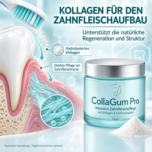 CollaGum Pro – Kollagen-Zahnfleischpflege für Reparatur, Aufbau & Regeneration