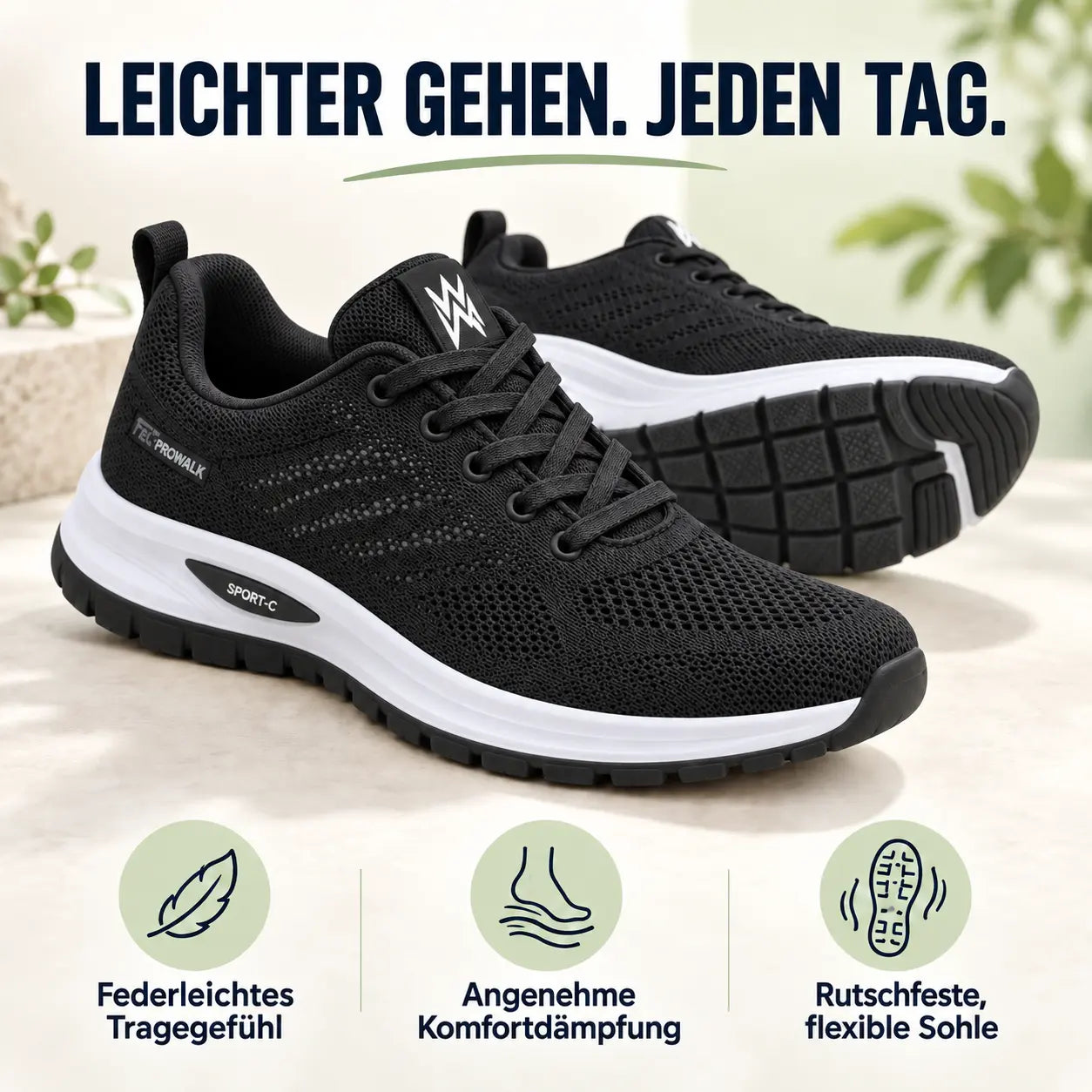 Orthora - ergonomische Schmerzlinderungs-Schuhe für Damen