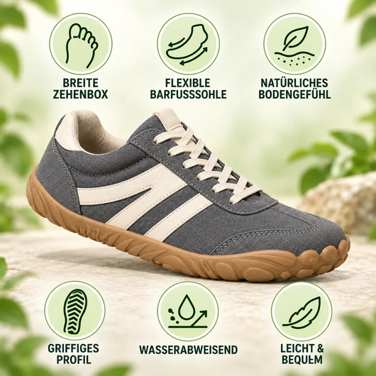 SafeStep NaturGang – Ergonomischer, wasserdichter & rutschfester Barfußschuh für natürliche Bewegung