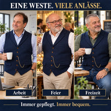 Lade das Bild in den Galerie-Viewer, Windsor FormFit – formende Komfortweste für Herren | Elegant &amp; ultrabequem
