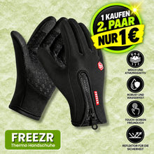 Lade das Bild in den Galerie-Viewer, FREEZR Thermo Handschuh - perfekt für jedes Abenteuer | 1-€ Aktion
