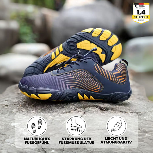 FALKO - ergonomische, schmerzlindernde & wasserabweisende Barfußschuhe für Entlastung bei Rückenschmerzen & Gelenkproblemen