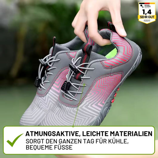 FALKO - ergonomische, schmerzlindernde & wasserabweisende Barfußschuhe für Entlastung bei Rückenschmerzen & Gelenkproblemen
