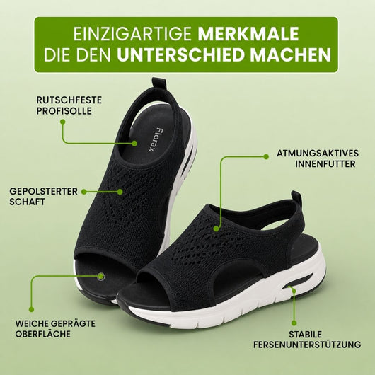 Florax Sandalen – Bequeme Sandalen | Ergonomische Unterstützung
