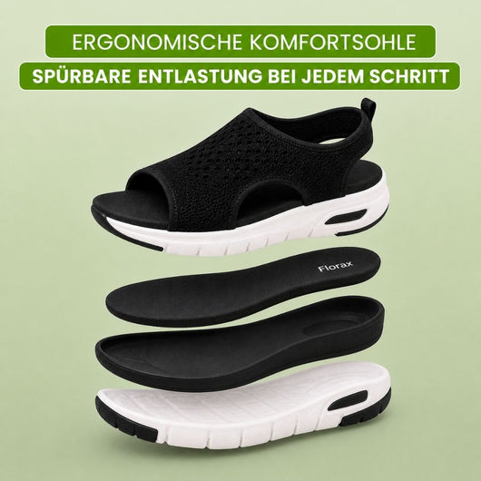 Florax Sandalen – Bequeme Sandalen | Ergonomische Unterstützung