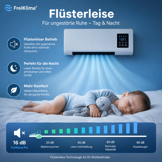 AlpenKlima – Tragbare Klimaanlage & Heizung ohne Installation | 2-in-1 | Bis 51 m²