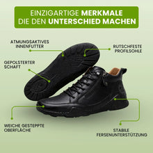 Lade das Bild in den Galerie-Viewer, FussFit - ergonomische, schmerzlindernde, rutschfeste Leder-Barfußschuhe
