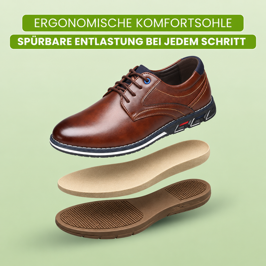 Gatsby Premium – Ergonomischer & Eleganter Business-Schuh zur Schmerzlinderung