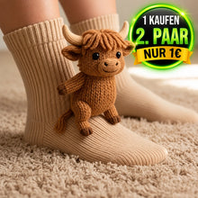 Lade das Bild in den Galerie-Viewer, HUGGY Socken – Nie mehr kalte Füße nur noch HUGGY - Einheitsgröße-Unisex | 1-€ Aktion
