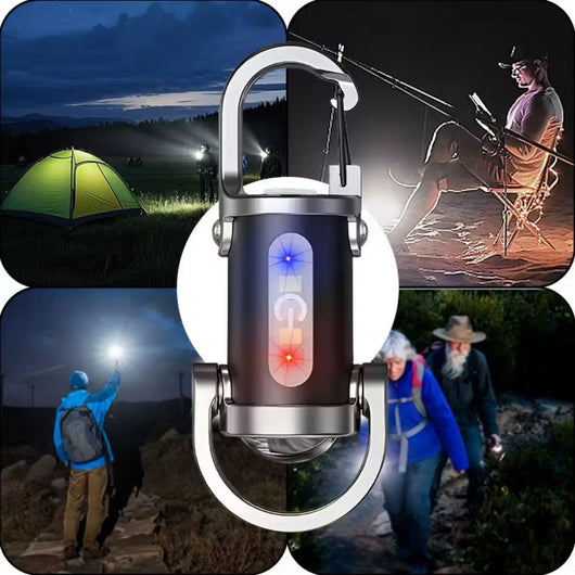 KeyLite Pro – Die starke Mini-Taschenlampe inkl. Powerbank für deinen Schlüsselbund