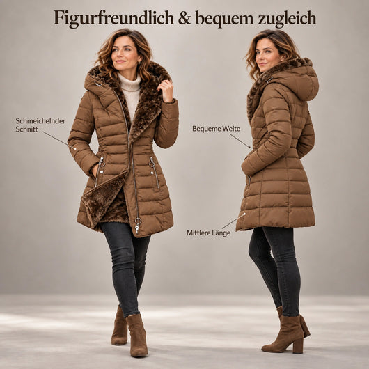 Nordelle – der kuschelwarme Damen-Mantel
