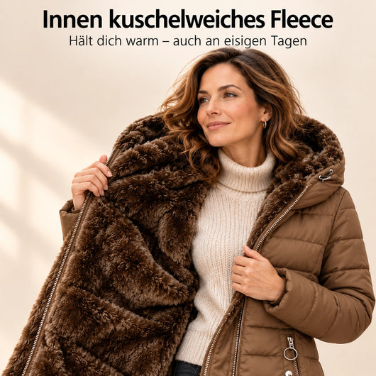 Nordelle – der kuschelwarme Damen-Mantel