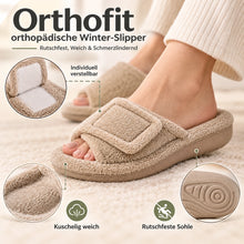 Lade das Bild in den Galerie-Viewer, Orthofit - orthopädische Winter-Slipper | Rutschfest, Weich &amp; Schmerzlindernd
