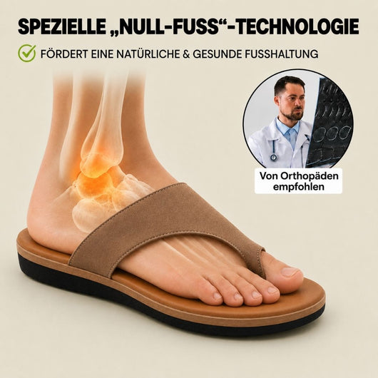 Orthofit Ortho - Ergonomische schmerzlindernde Komfort-Sandalen