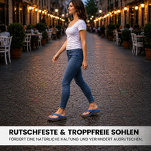 Lade das Bild in den Galerie-Viewer, Orthofit - orthopädische Komfort-Sandale | Federleicht &amp; Rutschfest