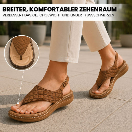 OrthoKomfort - Schmerzlindernde Komfort-Sandalen | Rutschfest & Federleicht