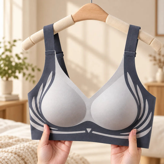 OrthoStella - ergonomischer, bügelloser Komfort-BH für bessere Haltung inkl- Push-Up Effekt