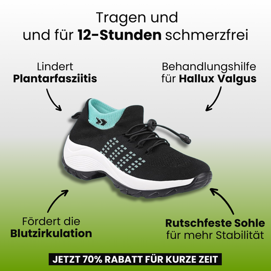 Orthofit – Ergonomische Komfortschuhe für sicheres, gelenkschonendes Gehen für Senioren