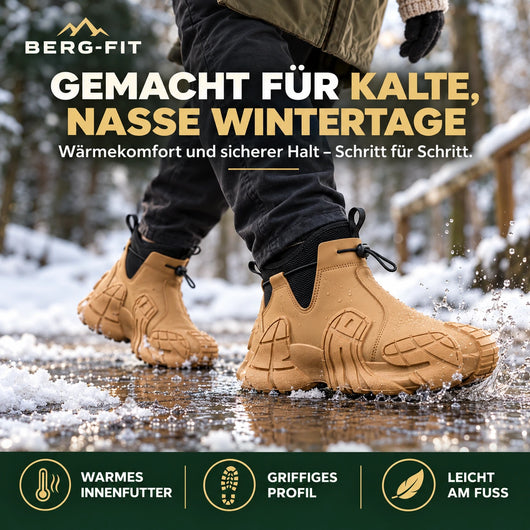 ThermoBoots – Wasserdichte Allwetter-Ganzjahresstiefel | Rutschfest & Schmerzlindernd | 1-€ Aktion