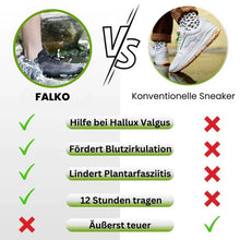 Lade das Bild in den Galerie-Viewer, FALKO - ergonomische, schmerzlindernde &amp; wasserabweisende Barfußschuhe für Entlastung bei Rückenschmerzen &amp; Gelenkproblemen
