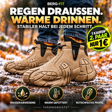 Lade das Bild in den Galerie-Viewer, ThermoBoots – Wasserdichte Allwetter-Ganzjahresstiefel | Rutschfest &amp; Schmerzlindernd | 1-€ Aktion
