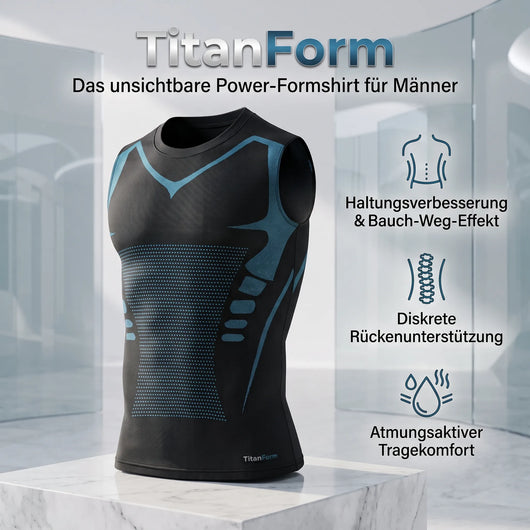 TitanForm – Das unsichtbare Power-Formshirt für Männer