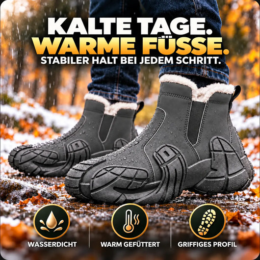 ThermoBoots | wasserdichte, warm gefütterte Winterstiefel | Leicht, rutschfest & Schmerzlindernd