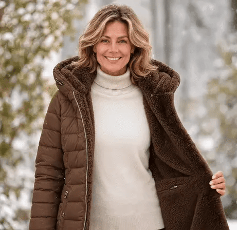 Nordelle – der kuschelwarme Damen-Mantel