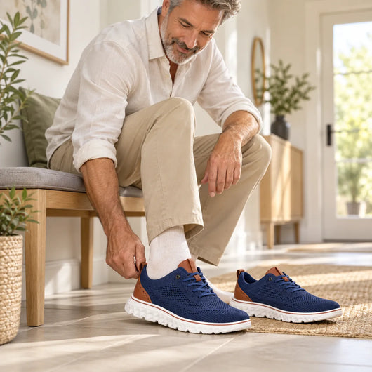 FeelFree Gentleman – orthopädischer Herren-Komfortschuh | federleicht, dämpfend & einfach anzuziehen