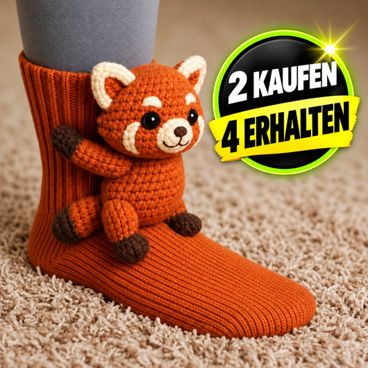 HUGGY Socken  – Nie mehr kalte Füße nur noch HUGGY - Einheitsgröße-Unisex | Handgefertigt